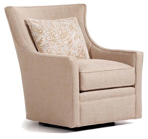 Jessica Charles Fine Upholstered Accents Delta Upholstered Swivel